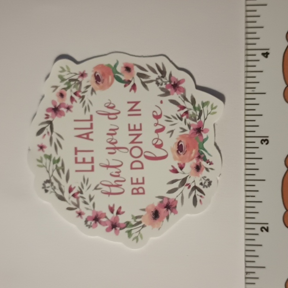 10/$10 Inspirational Bible Verse Jesus Biblical God Faith Heaven Sticker Decal